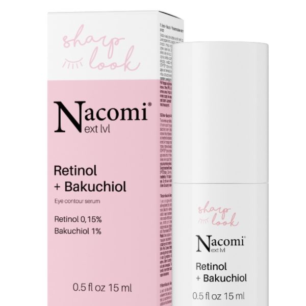 Nacomi Retinol 0.35% + Bakuchiol 1- 15ml و سيروم الريتينول 0.35% + باكشيول 15 - %1 مل