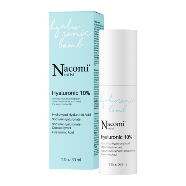NACOMI HYALURONIC 10% - 30ML / ناكومي سيروم هيالورونيك اسيد 10% - 30 مل