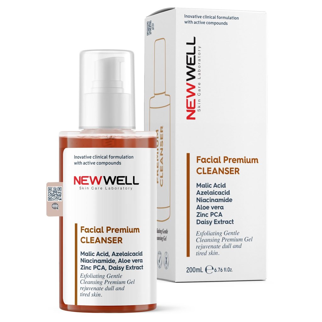 New Well Herbal Content Premium Facial Cleansing Gel / منظف البشرة العشبي من نيو وول