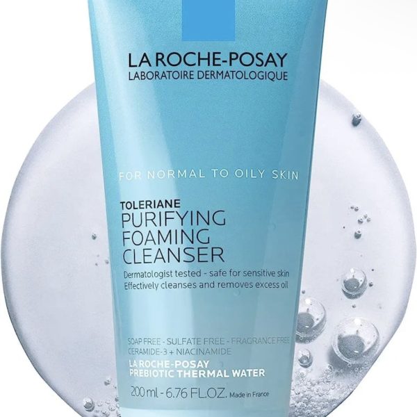 La Roche-Posay Toleriane Purifying Foaming Facial Cleaner لاروش بوزيه غسول منظف الوجه الرغوي