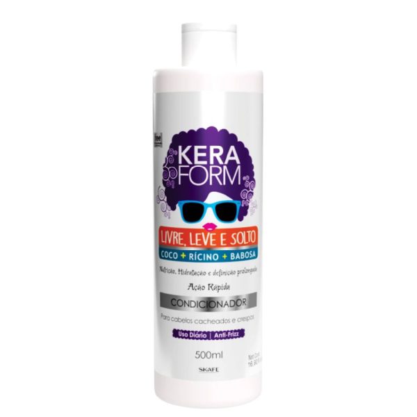 SKAFE KERA FORM SHAMPOO FREE LIGHT AND LOOSE - 500ML | سكاف شامبو لشعر ناعم و خفيف - 500 مل
