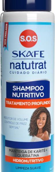 SKAFE INTENSIVE MAINTENANCE SHEA BUTTER + VITAMIN BLEND - 300ML | سكاف شامبو للشعر المجعد بالكيراتين و زبدة الشيا - 300 مل