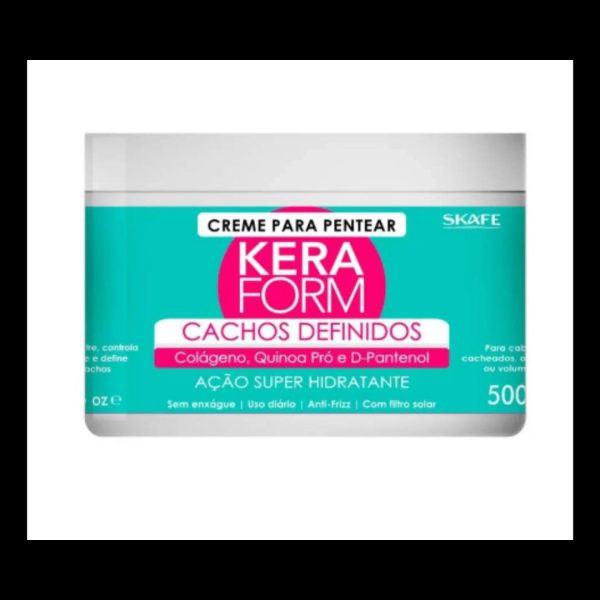 SKAFE KERA FORM BRUSHING CREAM-DEFINED CURLS - 500G | سكاف كريم تصفيف الشعر المجعد - 500 غرام