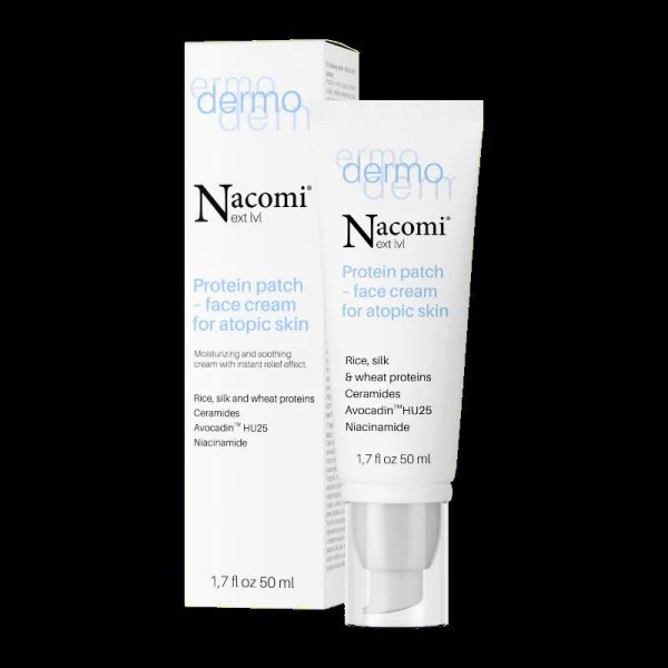 NACOMI PROTEIN PATCH - FACE CREAM FOR ATOPIC SKIN - 50ML | ناكومي كريم للبشرة المتقشرة - 50 مل