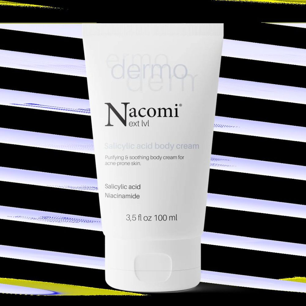 NACOMI SALICYLIC ACID BODY CREAM - 100ML | ناكومي كريم للجسم بالساليسيليك اسيد - 100 مل