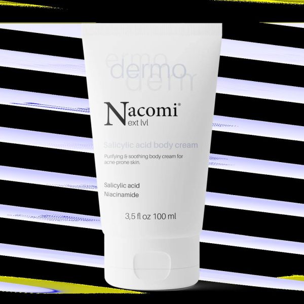 NACOMI SALICYLIC ACID BODY CREAM - 100ML | ناكومي كريم للجسم بالساليسيليك اسيد - 100 مل