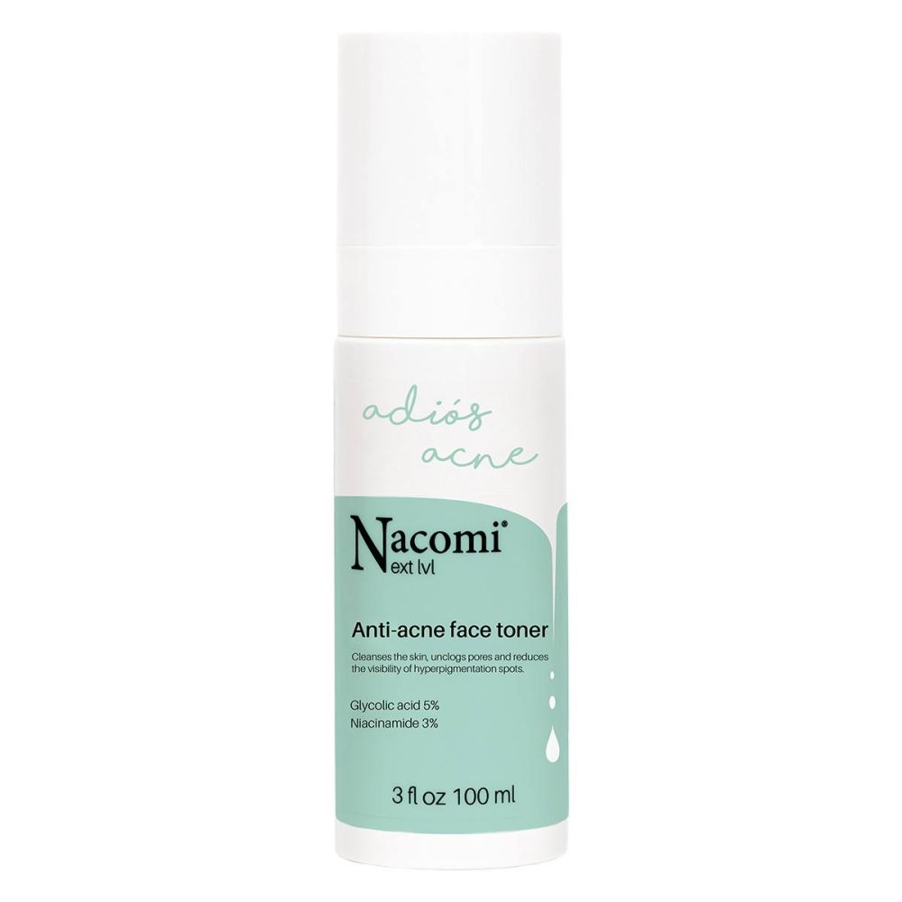 Nacomi anti acne face toner 100ml //ناكومي تونر لعلاج حب الشباب ١٠٠ مل