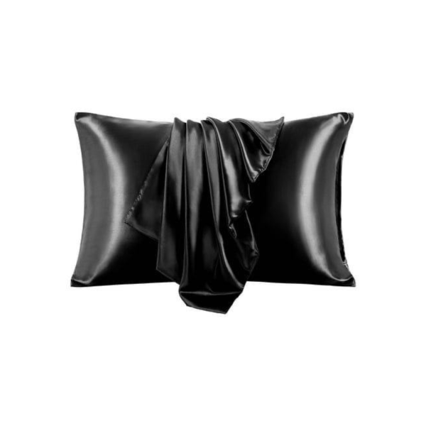 وجه مخدة ستان حريرية