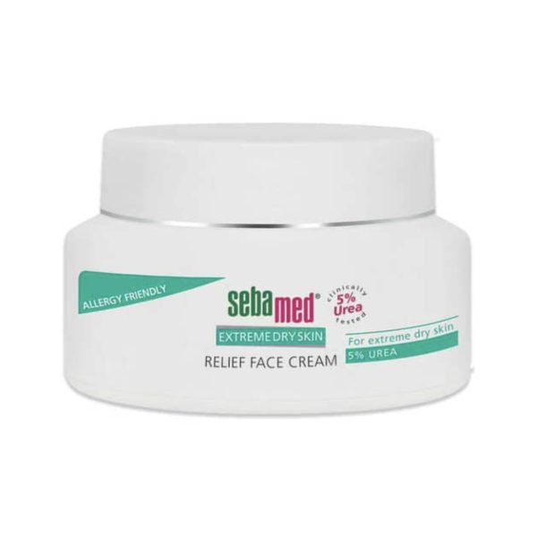 SEBA MED UREA RELIEF FACE CREAM 50ML/ سيباميد كريم ريليف للوجه