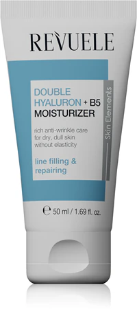 REVUELE DOUBLE HYALURON+B5 MOISTURIZER - 50ML | ريفويل كريم مرطب بالهيالورونيك و البانتينول - 50 مل
