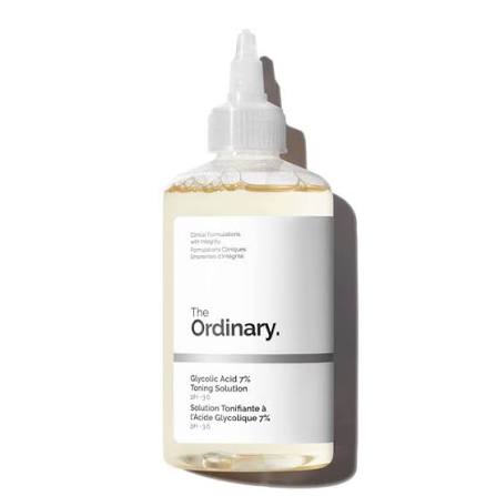 THE ORDINARY GLYCOLIC ACID 7% TONING SOLUTION - 240ML | اوردنري تونر غلايكولك اسد نسبة 7 ٪؜ - حجم 240 مل