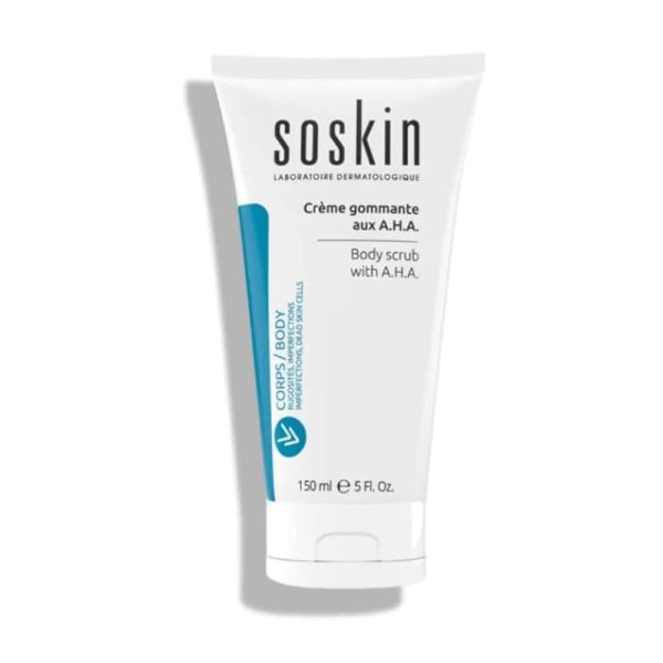 SOSKIN A.H.A BODY SCRUB /مقشر الجسم، مناسب لجميع انواع البشرة من شركة سوسكن