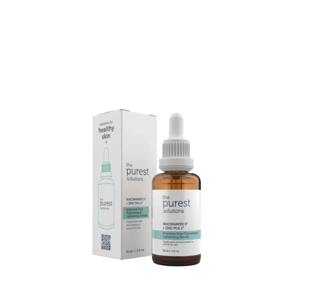 THE PUREST SOLUTIONS INTENSIVE PORE TIGHTENING AND LIGHTENING SERUM - 30ML | ذا بيورست سيروم تفتيح و المسام الواسع - 30 مل