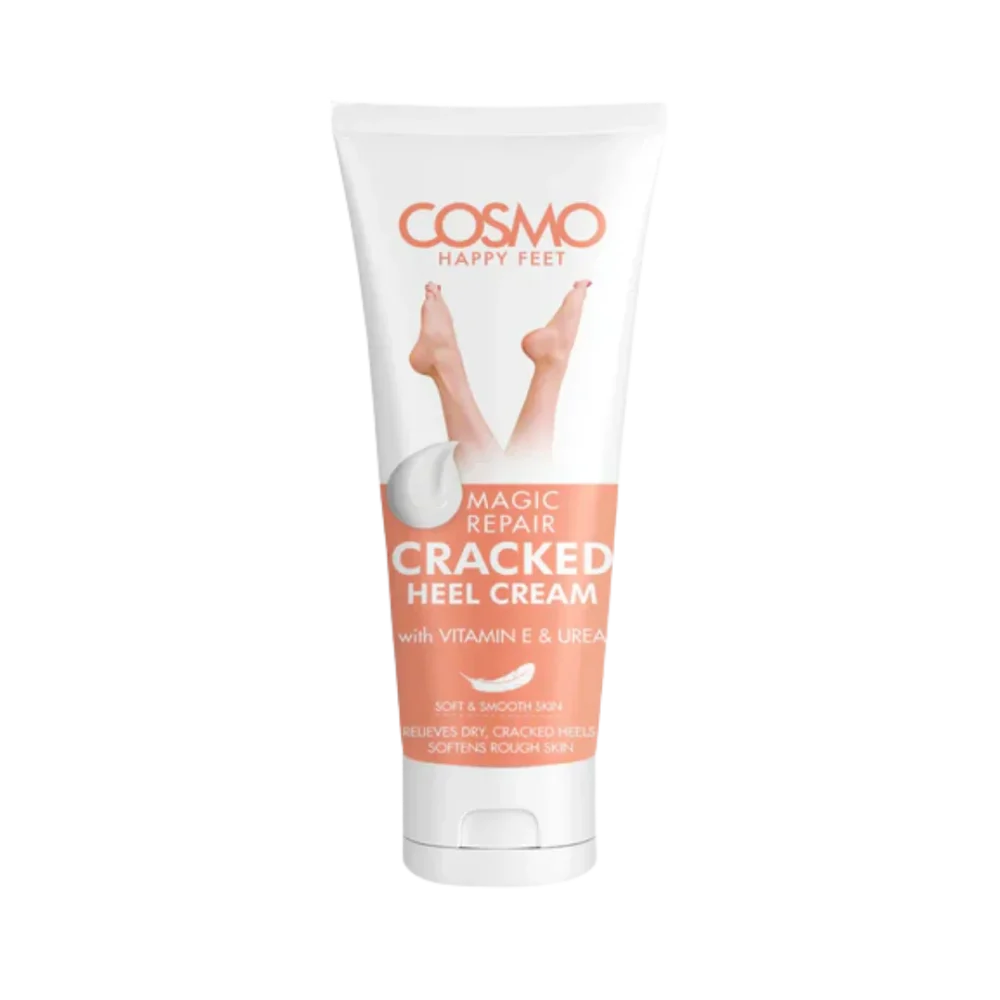 COSMO CRACKED HEEL CREAM VITAMIN C & UREA - 50ML | كوزمو كريم لتشققات الأقدام بفيتامين سي و يوريا - 50 مل