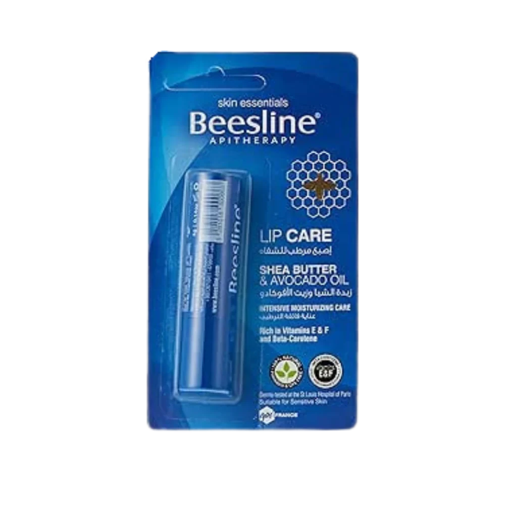 BEESLINE LIP CARE SHEA BUTTER AND ADVOCADO OIL - 4G | بيزلين مرطب بزبدة الشيا وزيت الأفوكادو - 4 غرام
