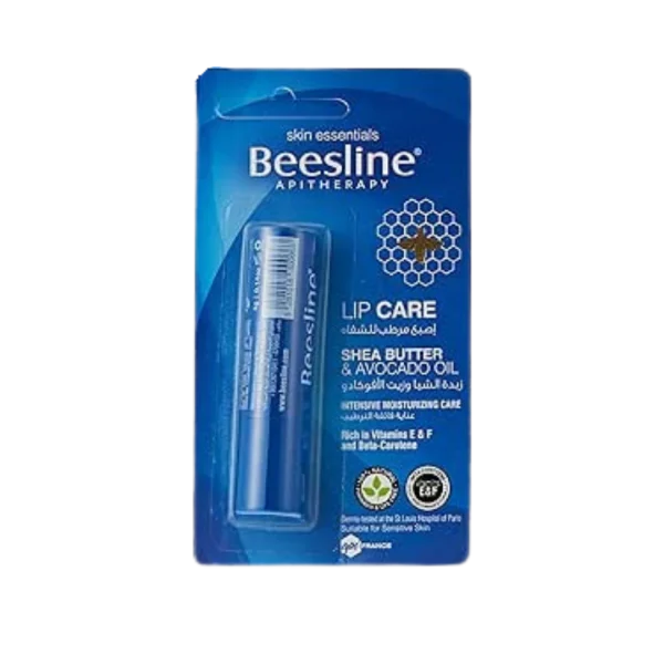 BEESLINE LIP CARE SHEA BUTTER AND ADVOCADO OIL - 4G | بيزلين مرطب بزبدة الشيا وزيت الأفوكادو - 4 غرام