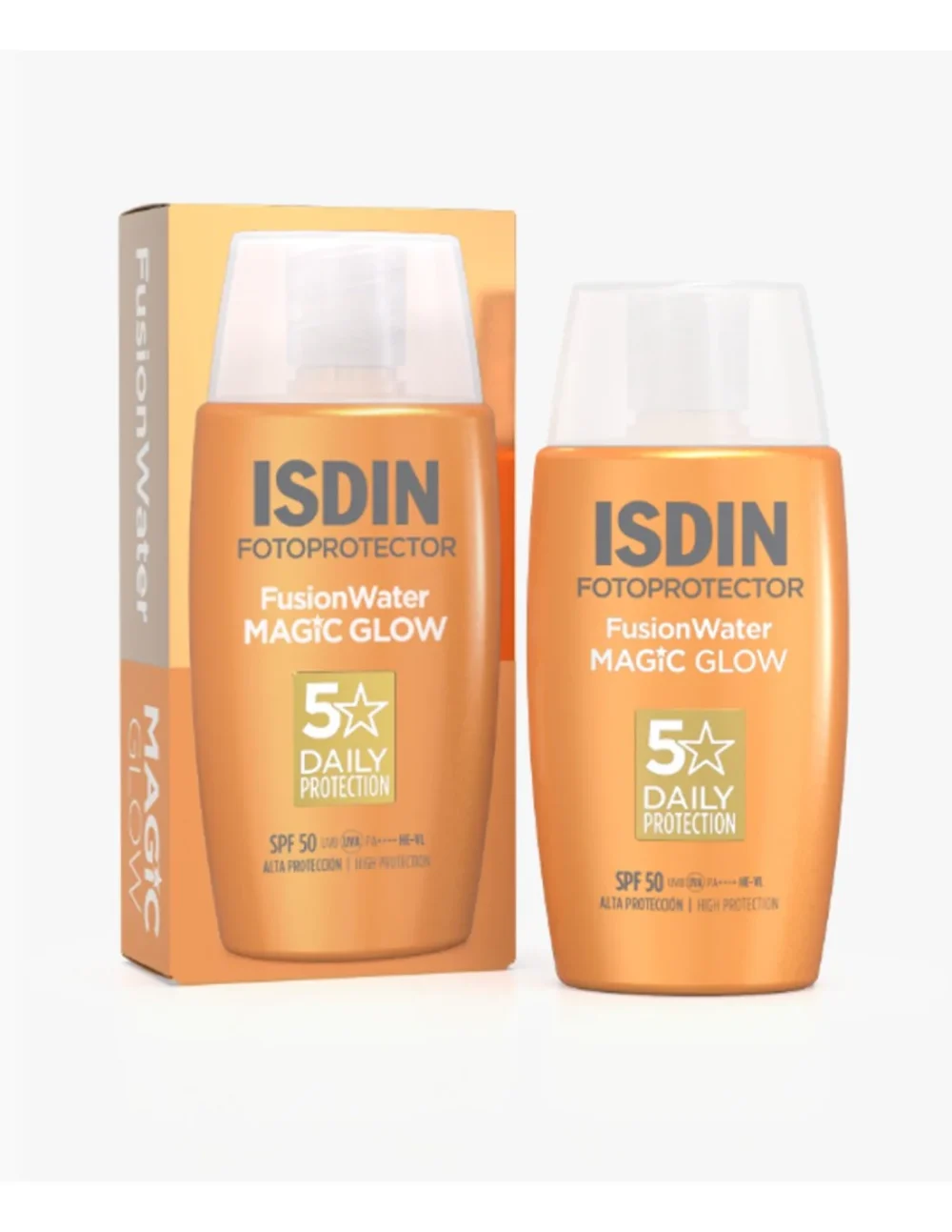 ISDIN Fotoprotector Fusion Water Magic Glow Sunscreen SPF30 50ml | ازدن واقي شمس فيوجن وتر كلو ماجك ٥٠ مل