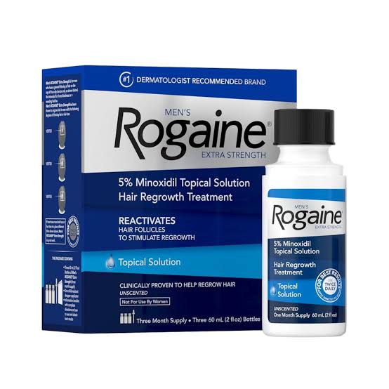 MEN'S ROGAINE 5% MINOXIDIL SOLUTION | روكين مينوكسديل قطرات للرجال ٥٪