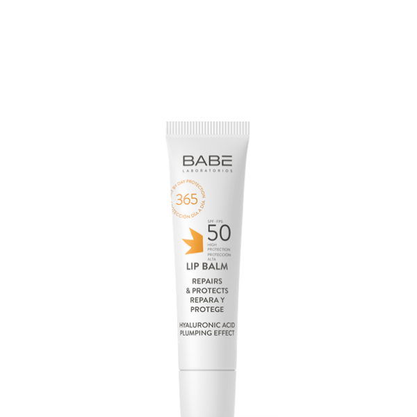 Babe Repair & Protect Lip Balm SPF50 15ml | بابي بلسم الشفاه لاصلاح الشفة مع عامل حماية ٥٠ حجم ١٥ مل
