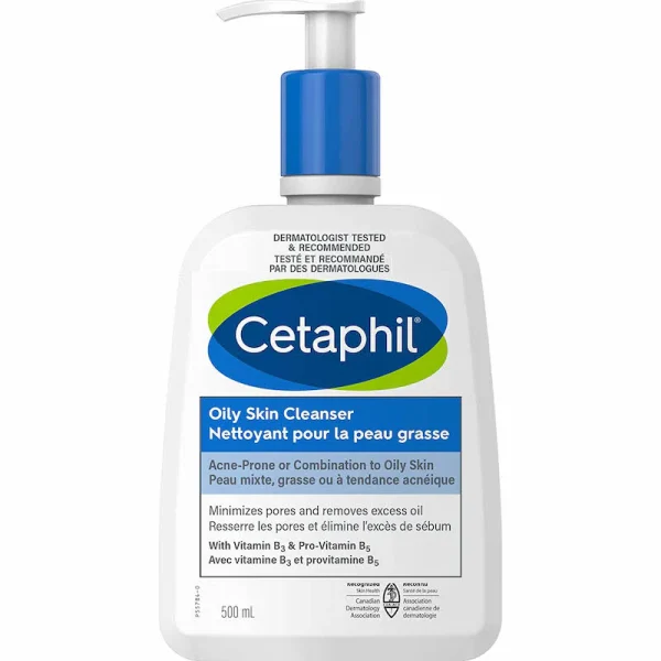 CETAPHIL OILY SKIN CLEANSER - 500ML | سيتافيل غسول للبشرة الدهنية - 500 مل