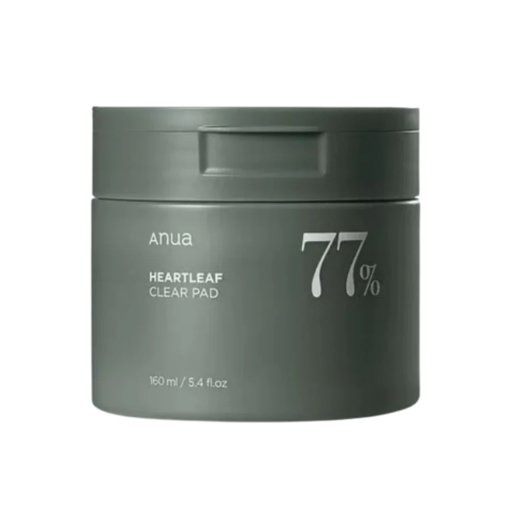 ANUA HEARTLEAF 77% CLEAR PAD - 160ML | أنوا وسادات التونر المائية بمستخلص نبات القلب77% - 160 مل