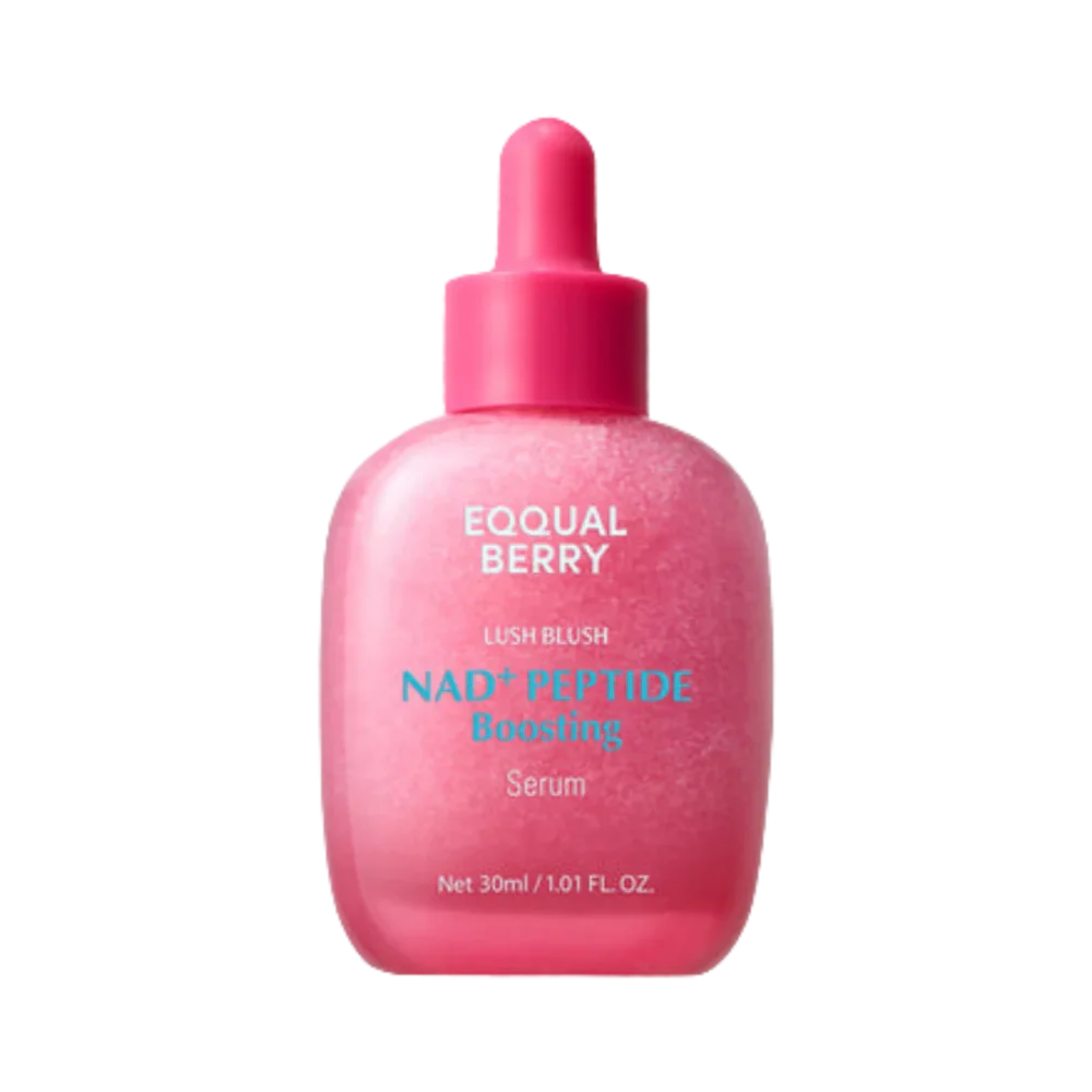 EQQUAL BERRY LUSH BLUSH NAD + PEPTIDE BOOSTING SERUM - 30ML | ايكوال بيري سيروم النضارة بالببتيدات NAD - 30 مل