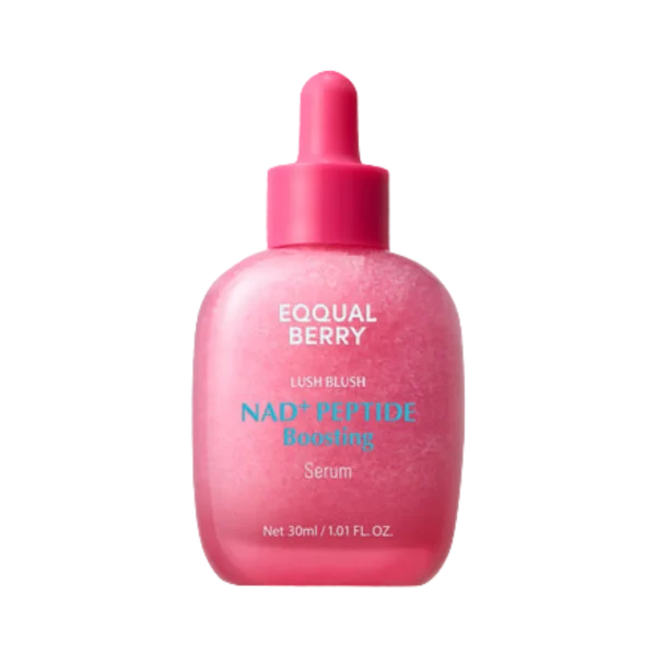 EQQUAL BERRY LUSH BLUSH NAD + PEPTIDE BOOSTING SERUM - 30ML | ايكوال بيري سيروم النضارة بالببتيدات NAD - 30 مل