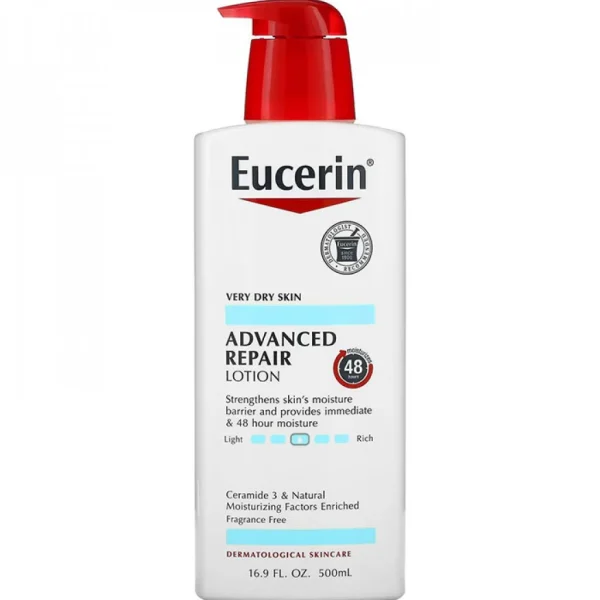 EUCERIN ADVANCED REPAIR LOTION - 500ML |يوسرين لوشن الإصلاح المتقدم - 500 مل