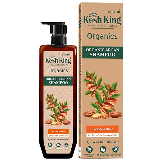 KESH KING ORGANIC ARGAN SHAMPOO - 300ML | كيش كينغ شامبو زيت الارغان - 300 مل