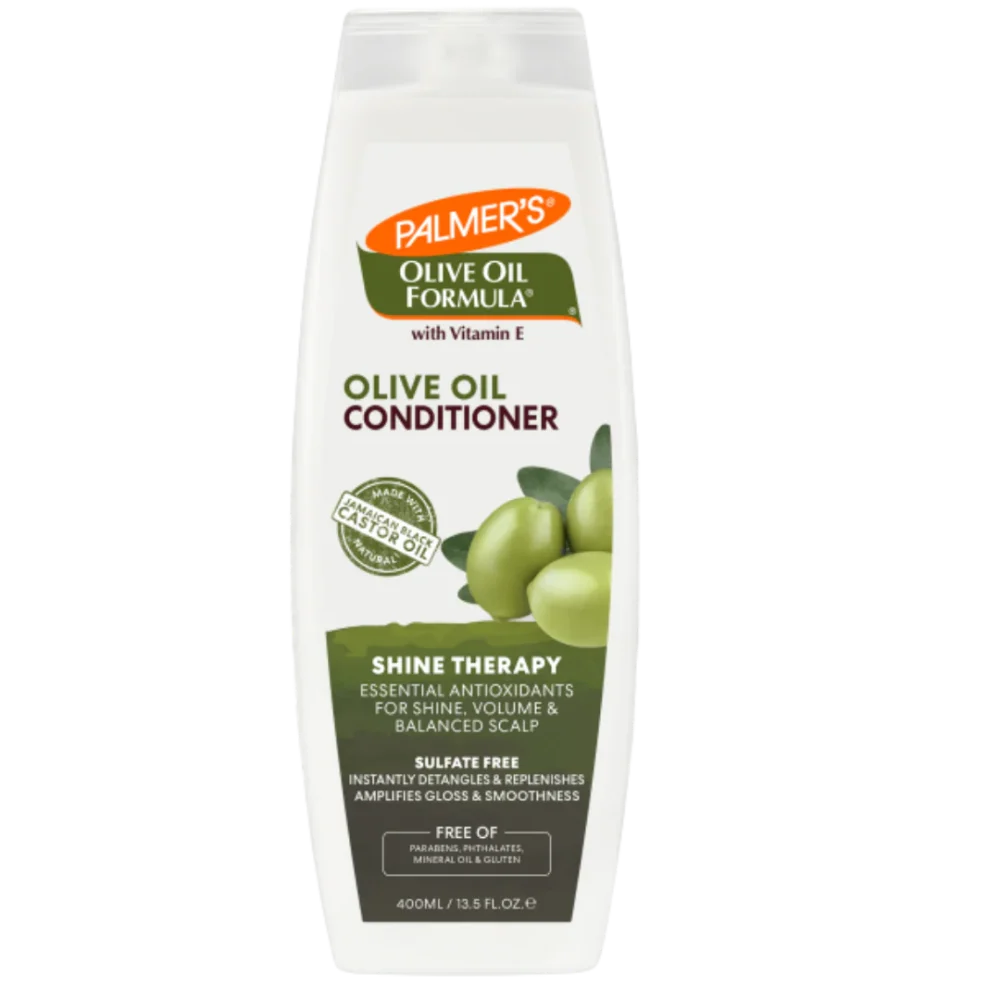 PALMER'S OLIVE OIL FORMULA SHINE THERAPY CONDITIONER - 400ML | بالميرز بلسم بزيت الزيتون للمعان - 400 مل