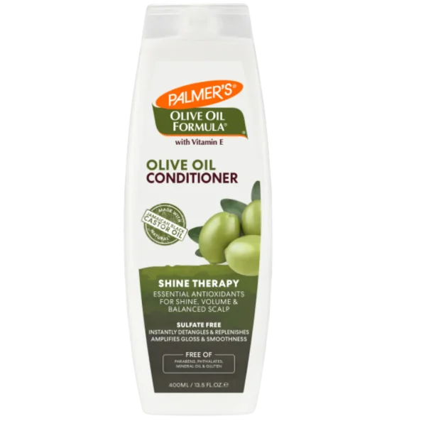 PALMER'S OLIVE OIL FORMULA SHINE THERAPY CONDITIONER - 400ML | بالميرز بلسم بزيت الزيتون للمعان - 400 مل