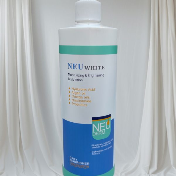 NEU DERM NEU WHITE BODY LOTION 500ml نيو ديرم لوشن مرطب للجسم