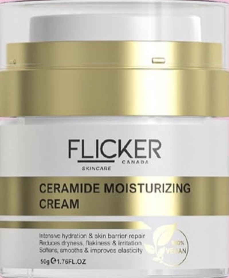 Flicker ceramide moisturizingcream 50ml / مرطب غني بالسيراميد من فليكر الكندية حجم ٥٠ مل