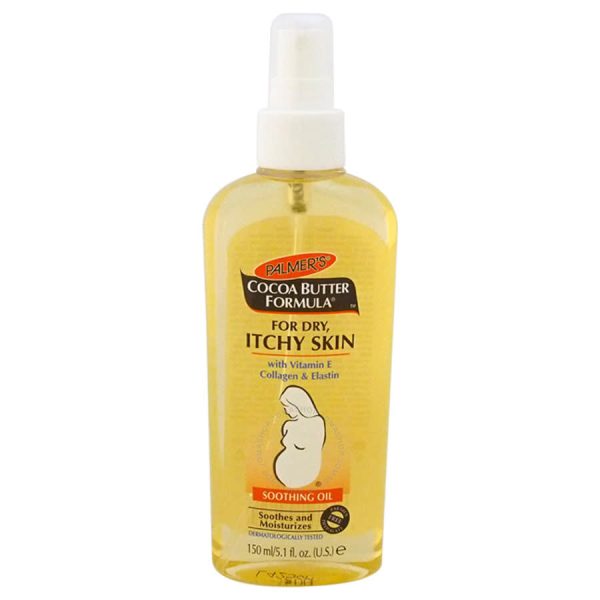 PALMER'S Cocoa Butter Formula Soothing Oil Dry Itchy Skin - 150ml | بالميرز زيت مهدئ للبشرة الجافة والحكة - 150 مل